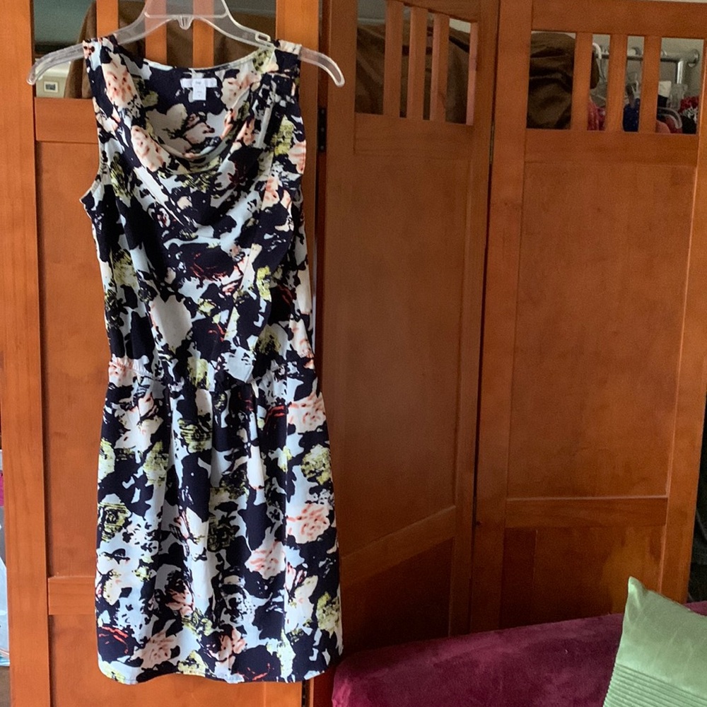 GAP Shawl Neckline Sleeveless Dress